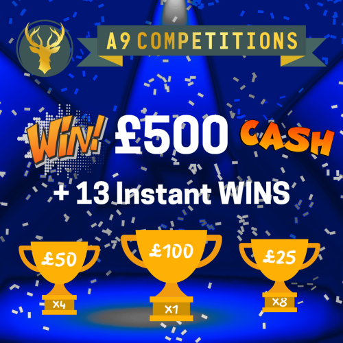 £500 Cash + 13 Instant Wins