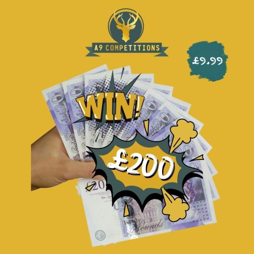 £200 Quick Cash #5 Drawn when sold.
