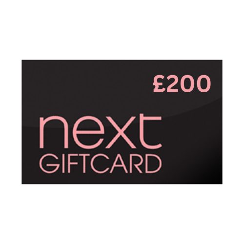 £200 next gift card (or £200 cash alternative)