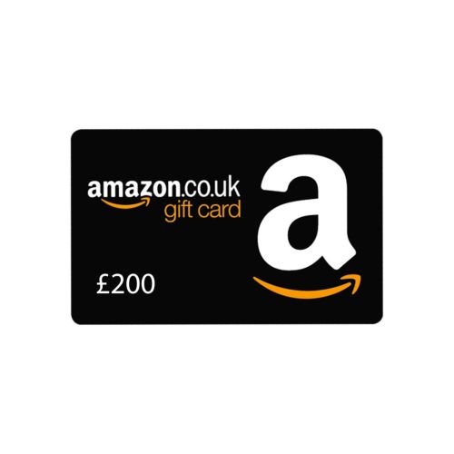 £200 amazon gift card (or £200 cash alternative)