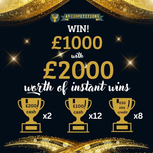 £1000 cash + £2000 of instant wins #3