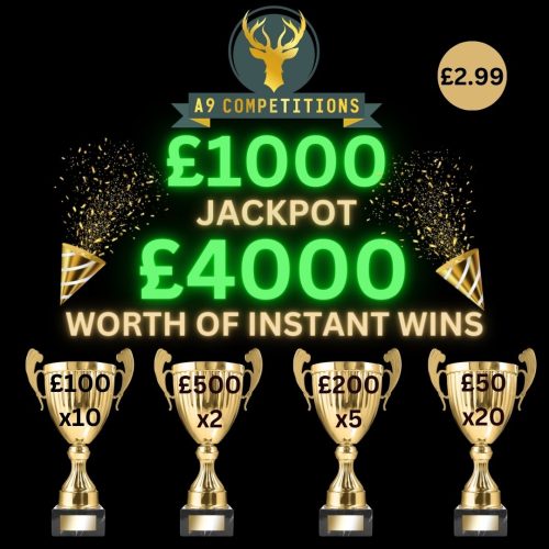 Win £1,000 Plus £4,000 worth of Instant Wins