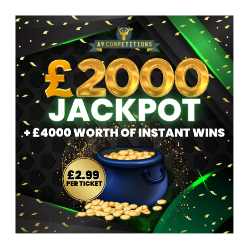 £2000 Jackpot + £4000 Worth of Instant Wins