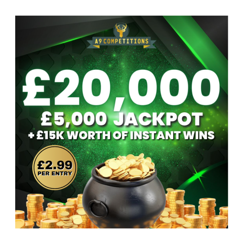 £5000 Jackpot + £15k Instant Wins