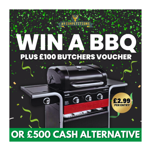 Hybrid BBQ+£100 Butcher Voucher (£500 cash option)