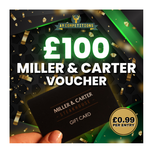 £100 Miller Carter Steakhouse Voucher