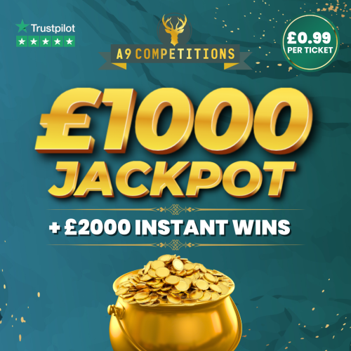 £1,000 Jackpot + £2,000 Instant Wins