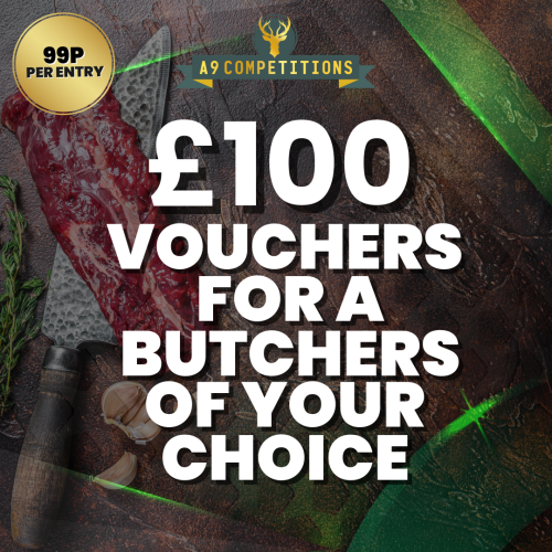 £100 VOUCHER FOR BUTCHERS OF YOUR CHOICE