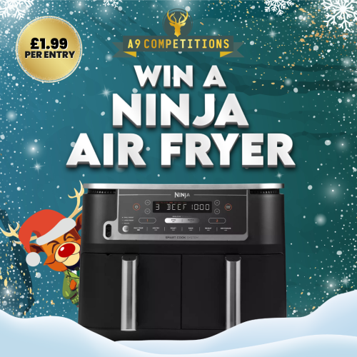 NINJA FOODI AIR FRYER 9.5LTR OR £200 CASH