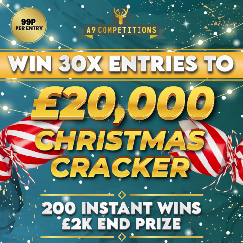 x30 Entries into 20k Christmas cracker