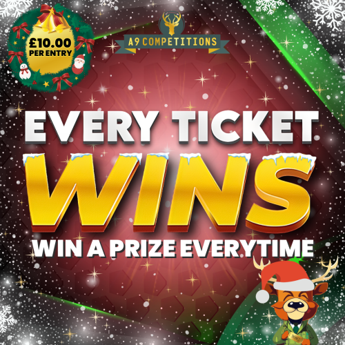 EVERY TICKET WINS RETURNS! £5 MINIMUM WIN