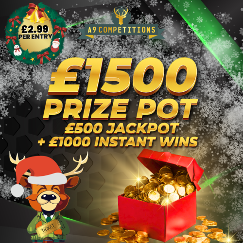£1500 Cash Pot | £1000 Instant Wins