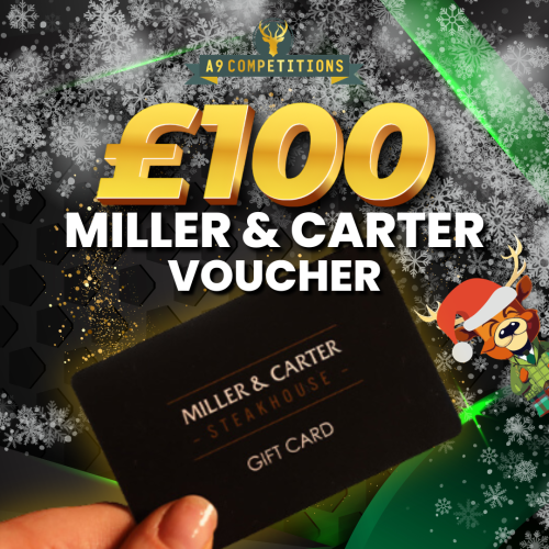 Voucher for Miller & Carter £100 (Or cash)