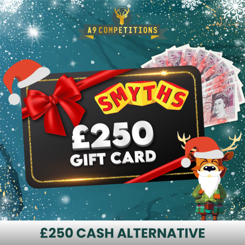 £250 SMYTHS VOUCHER OR CASH