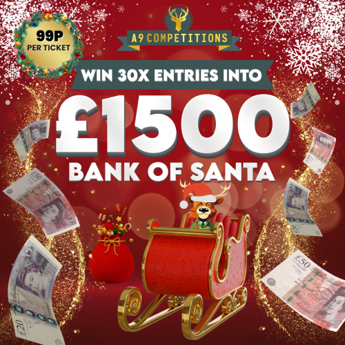 30 FREE ENTRIES INTO THE BANK OF SANTA