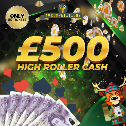 £500 HIGH ROLLER (80 TICKETS ONLY)