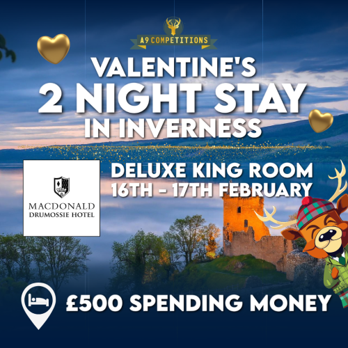 2 NIGHT STAY DRUMOSSIE HOTEL & £500 CASH OR (£700 CASH OPTION)