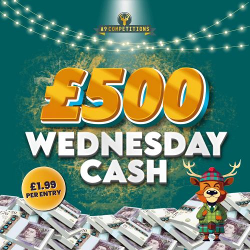 £500 Wednesday Cash