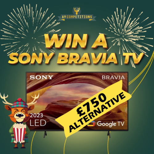 WIN A 65" SONY BRAVIA 4K LED CORE TV OR £750 CASH