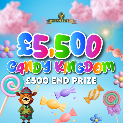 £5500 CANDY KINGDOM | £500 END PRIZE