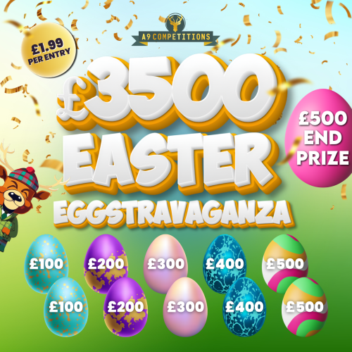 £3500 EASTER EGGSTRAVAGANZA