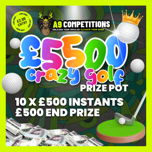 £5500 PRIZE POT - 10X £500 INSTANTS | £500 END PRIZE