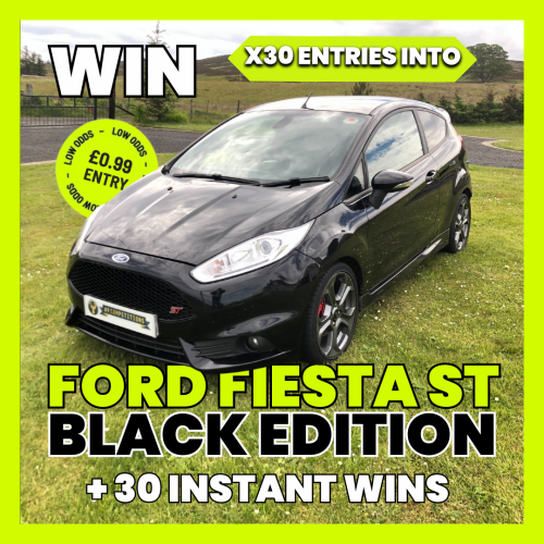 WIN 30 ENTRIES INTO THE FORD FIESTA ST
