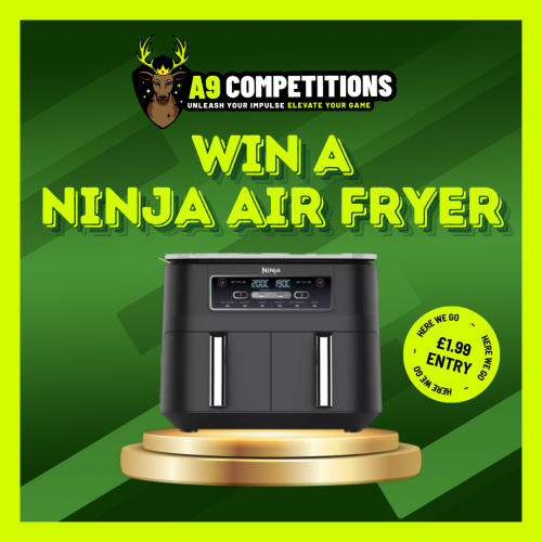 NINJA FOODI DUAL ZONE AIR FRYER 9.5LTR (OR £180 CASH)