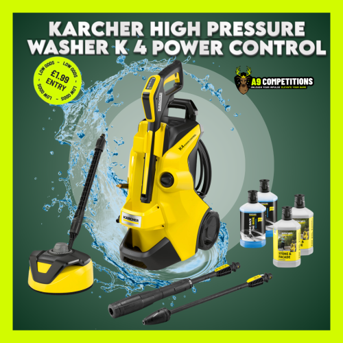 KARCHER K4 PRESSURE WASHER OR £180 CASH