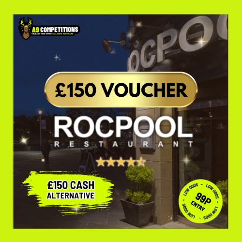 £150 ROCPOOL INVERNESS VOUCHER