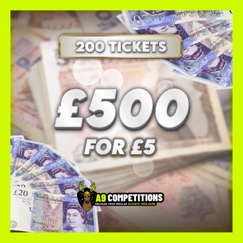 £500 FOR £5 LOW ODDS
