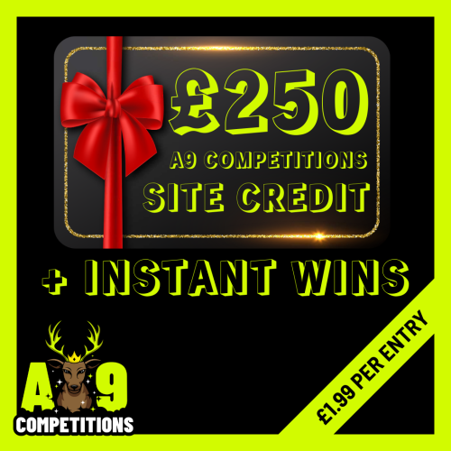 £250 Site Credit + 10 x Instant Wins