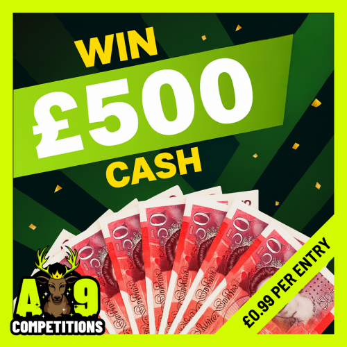 £500 CASH FOR ONLY 99P