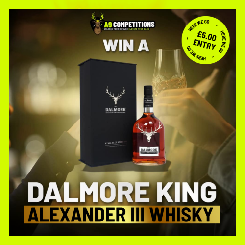 Dalmore King Alexander Whisky or £200 Cash