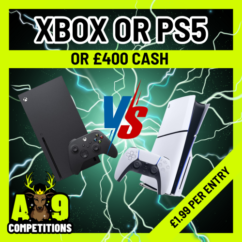 XBOX or PS5 or £400 CASH