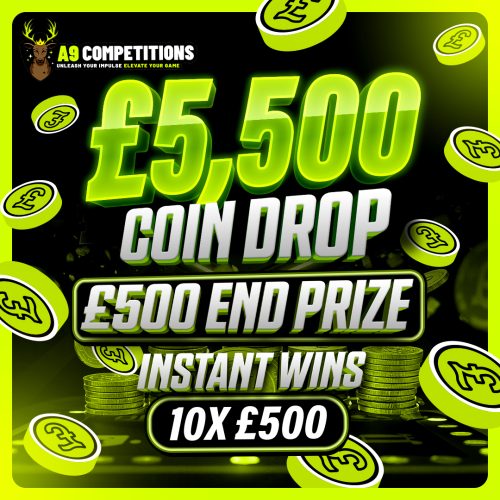 £5,500 COIN DROP