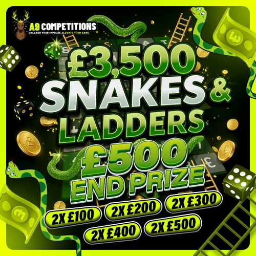 £3,500 SNAKES & LADDERS