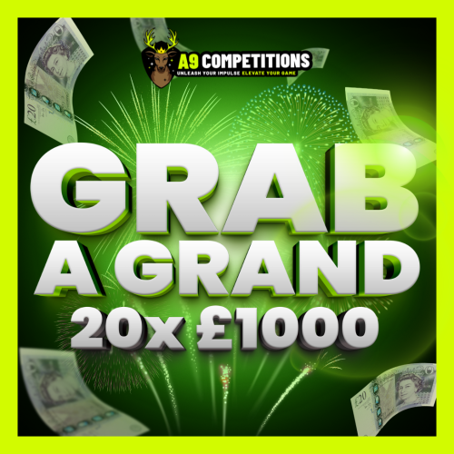 Grab a Grand - 20 X £1,000 INSTANT WINS