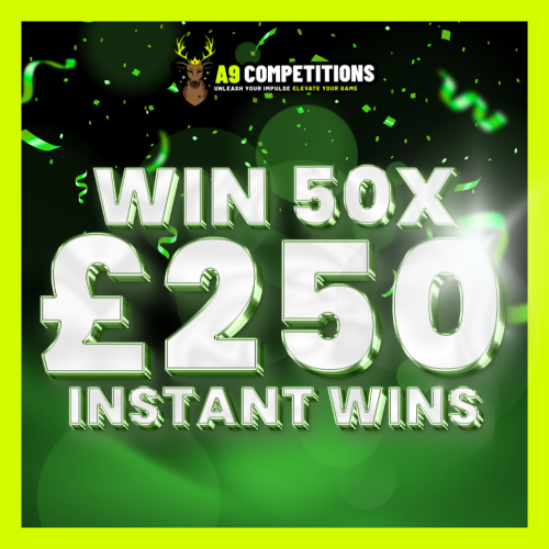 £250 CASH + 50 X £250 INSTANT WINS
