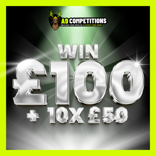 £100 CASH + 10 X £50 INSTANT WINS