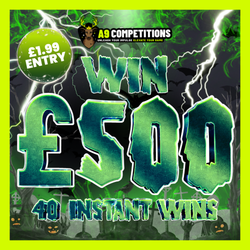 £500 CASH + 40 INSTANT WINS