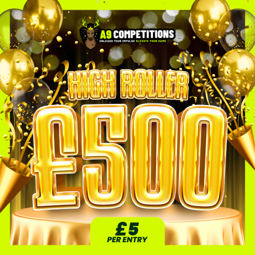 £500 HIGH ROLLER CASH