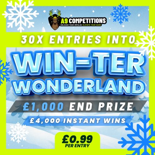 X30 ENTRIES TO WIN-TER WONDERLAND