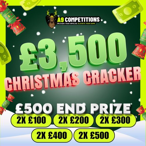 £3,500 CHRISTMAS CRACKER