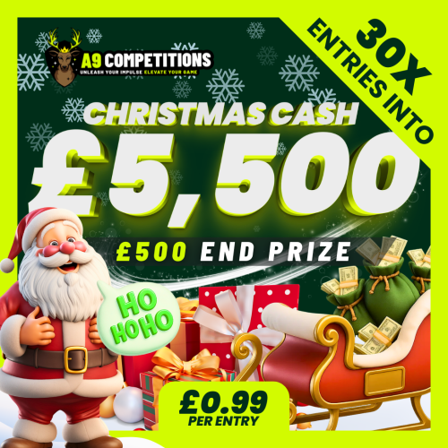 X30 ENTRIES INTO CHRISTMAS CASH "Ho! Ho! Ho!"