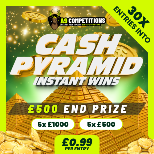 X30 ENTRIES INTO A9 CASH PYRAMID