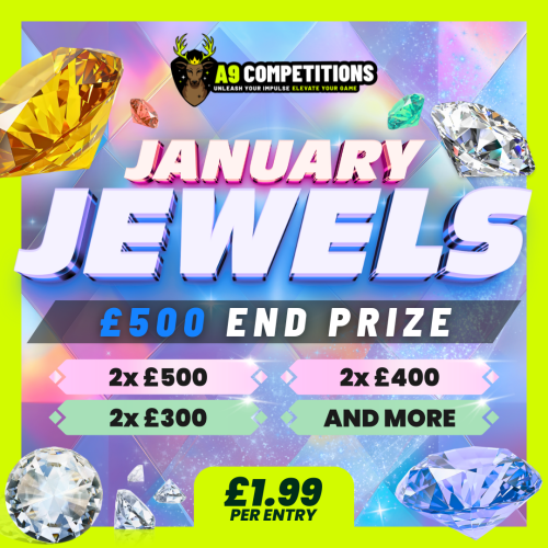 JANUARY JEWELS - £3,500 COMPETITION