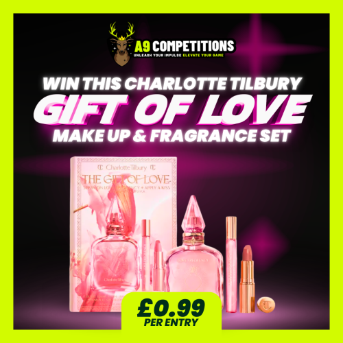 CHARLOTTE TILBURY "THE GIFT OF LOVE" MAKE UP KIT OR £100